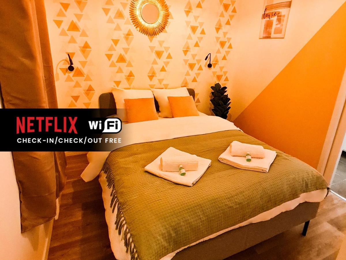 Ng Suitehome - Lille I Tourcoing Winoc - Appartement T2 - Netflix - Wifi - Cuisine - Parking Gratuit Exterior foto