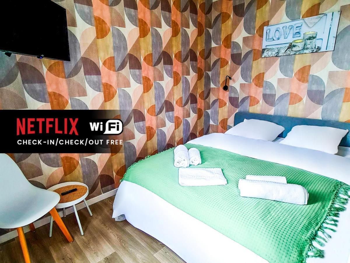 Ng Suitehome - Lille I Tourcoing Winoc - Appartement T2 - Netflix - Wifi - Cuisine - Parking Gratuit Exterior foto